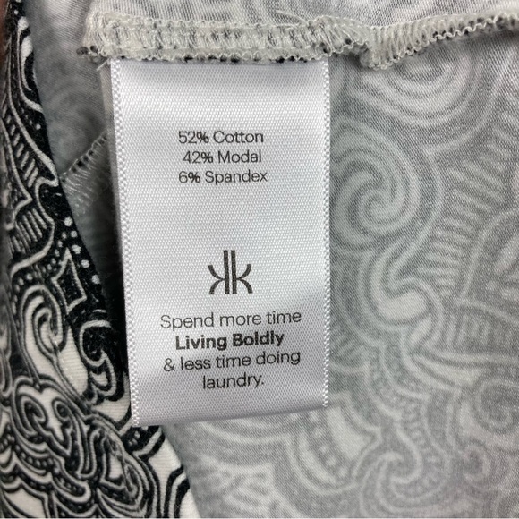 Krimson Klover Printed Cotton Blend Tee Dress - Picture 5 of 9